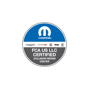 FCA Certified Collision Repair Center